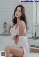 Beautiful Kim Bo Ram in lingerie, bikini in October 2017 (143 photos)